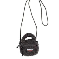 Soft Plush Women's Crossbody Bag Lambs Wool Winter Fluffy Fur