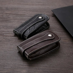 Real Leather Key Holder Car Key Wallet Organizer Key Storage Bag
