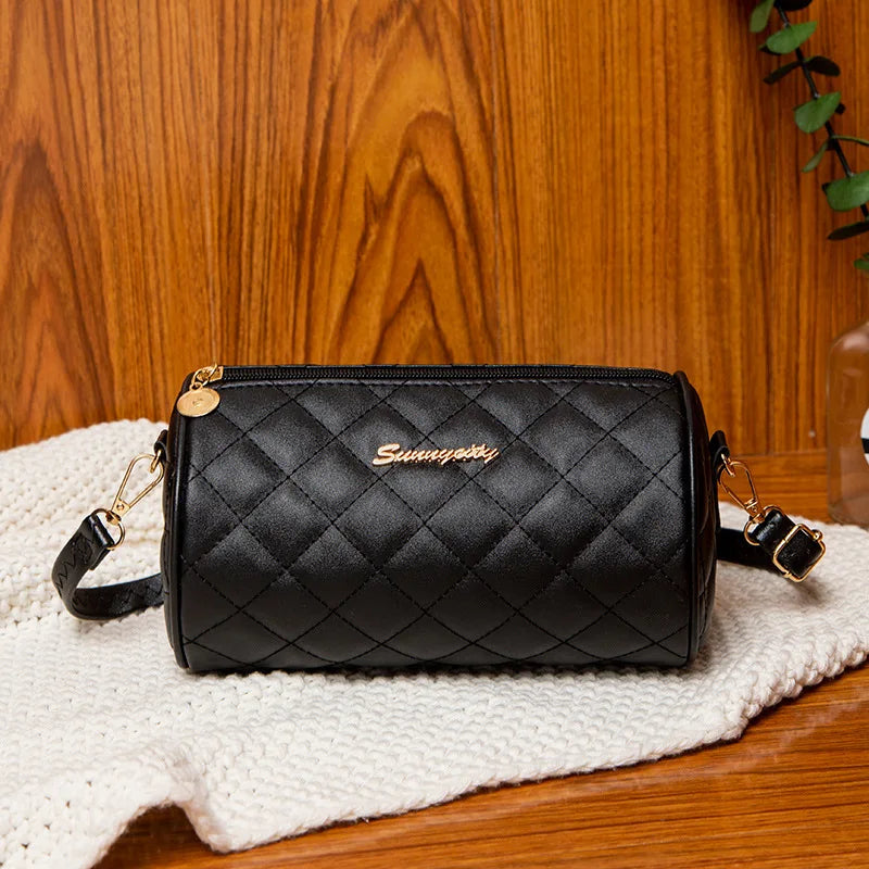 Retro PU Leather Shoulder Bag Crossbody Messenger Bag