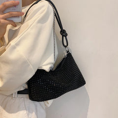 Shining Diamond Women Tote Bag Rhinestone Handbag for Women Bag Purse
