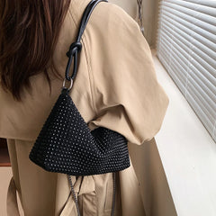 Shining Diamond Women Tote Bag Rhinestone Handbag for Women Bag Purse