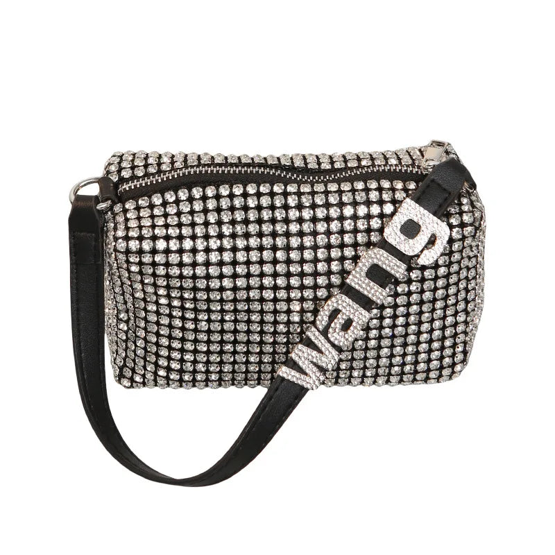 Rhinestone Handbag Diamonds Shoulder Bag Purse Female Crossbody Bag