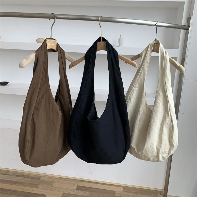 Canvas Crossbody Bag Retro Messenger Bag Women Handbag