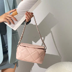 Women's Rhombic Chain Shoulder Bag Party Bag