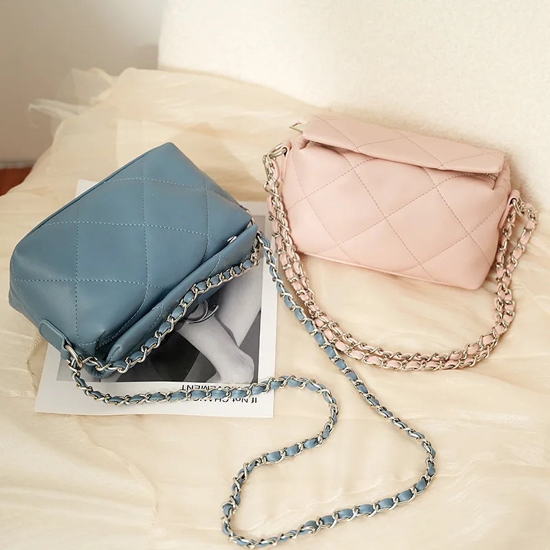 Women's Rhombic Chain Shoulder Bag Party Bag