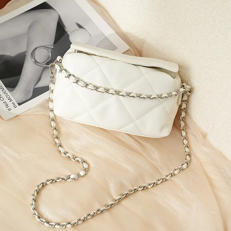 Women's Rhombic Chain Shoulder Bag Party Bag