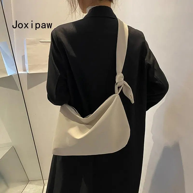 Nylon Shoulder Bag for Women Vintage Large Capacity Crossbody Bags