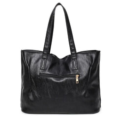 Soft Leather Shoulder Bag Women Large Capacity Handbags