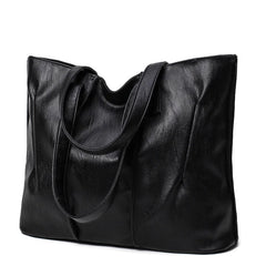 Soft Leather Shoulder Bag Women Large Capacity Handbags
