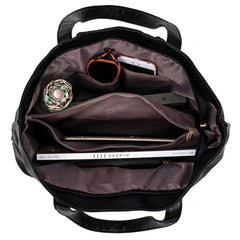 Soft Leather Shoulder Bag Women Large Capacity Handbags
