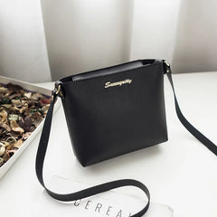 Retro Casual Shoulder Bag PU Three-dimensional Female Messenger Bag