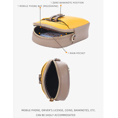Yellow Small Women Shoulder Bag Top Phone Pocket Summer Girl Bags