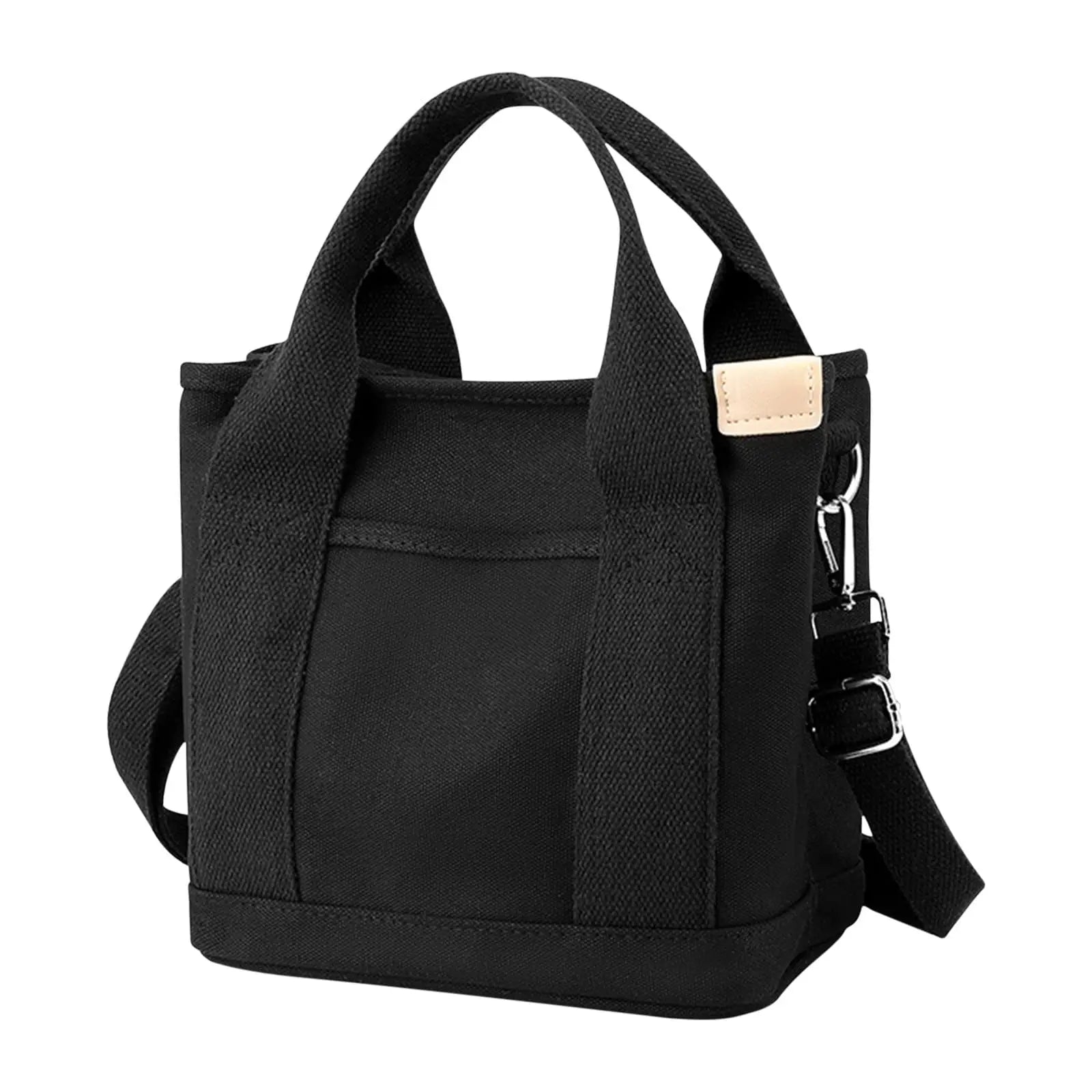Canvas Shoulder Bag Women Casual Tote Travel Handbags Zipper Large Capacity