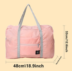 Foldable Outdoor Fishing Large Capacity Waterproof Nylon Travel Bag
