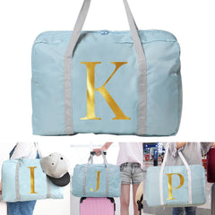 Unisex Foldable Duffle Bag Large Capacity Travel Luggage Organizer