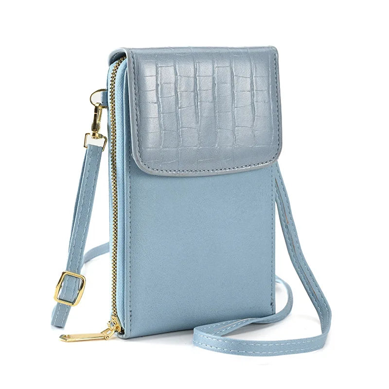 Large Capacity Double Purse Cross-body Bag for Women