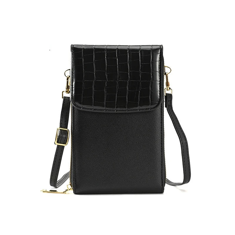 Large Capacity Double Purse Cross-body Bag for Women