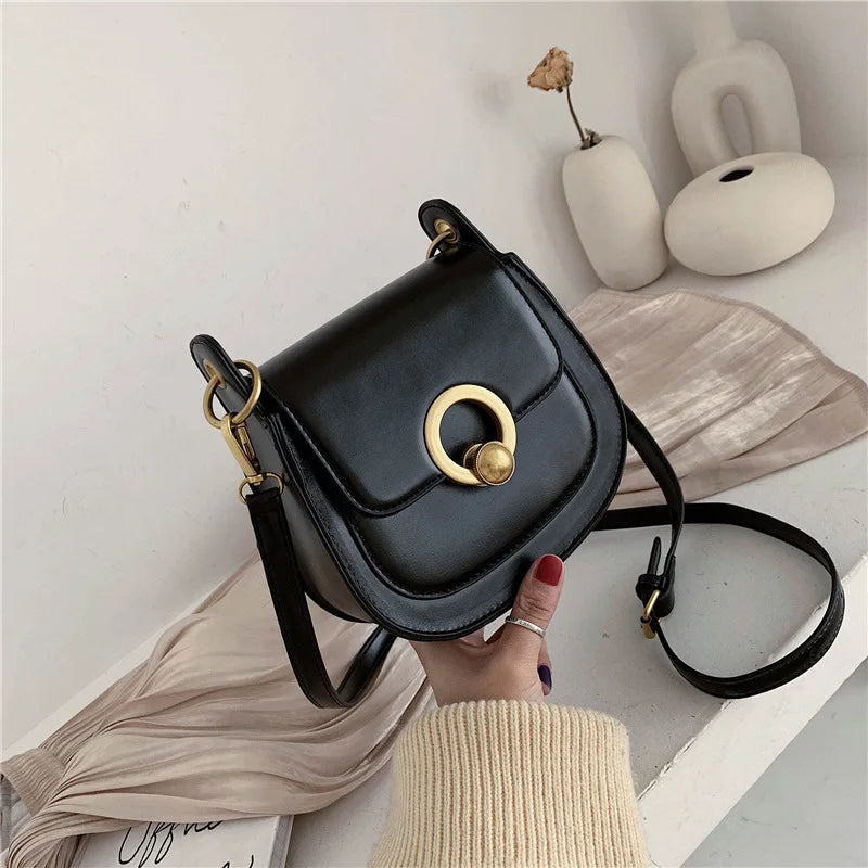 Summer Women Shoulder Bag Solid Mini Crossbody Bags Female PU Leather Handbags