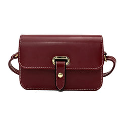 Women's Square Crossbody Bag PU Leather Messenger Bag