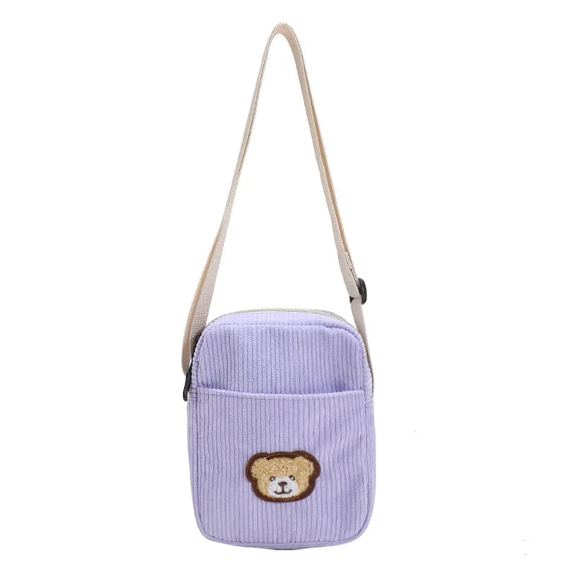 Velvet Bear Children's Shoulder Bag for Girls
