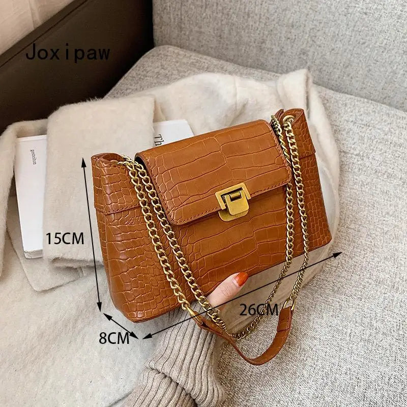 Vintage Large Capacity Shoulder Bag for Women Pu Leather Tote Bags