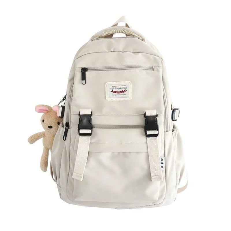 Waterproof Nylon Women Backpack Multilayer Travel bag