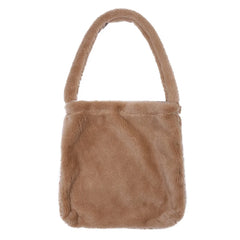 Leopard Print Winter Shoulder Bag Large Capacity Travel Bag