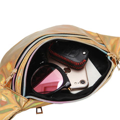 Laser Holographic Fanny Pack for Party Travel