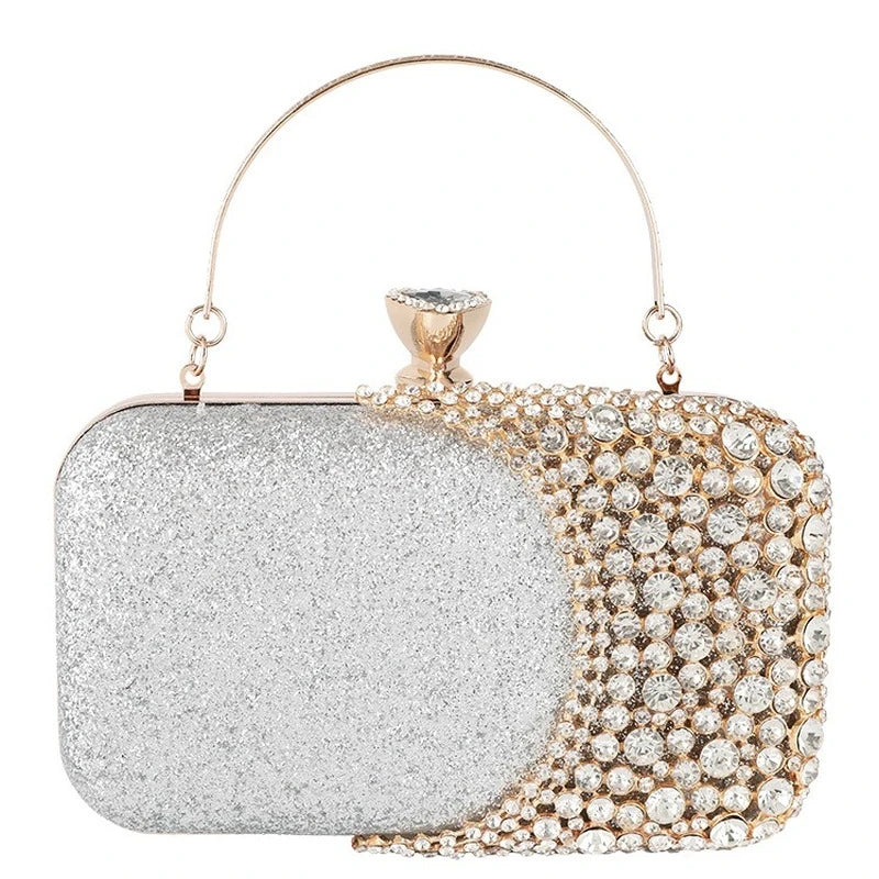 Women Diamond Evening Clutch Bags Wedding Dinner Bags