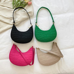Women Casual Pink Chain Shoulder Pouch Mini Bag