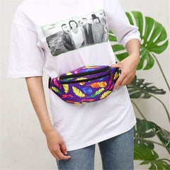 Women Waist Bag Fanny Pack Zipper Chest Bag