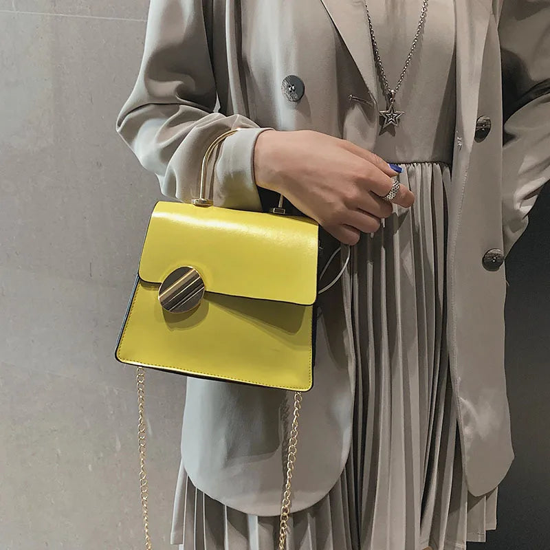 Women's PU Leather Diagonal Shoulder Bag Small Square Mobile Phone Bag