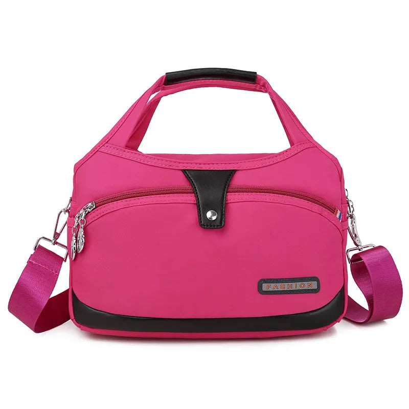 Women's Oxford Cloth Hand-held One-shoulder Bag