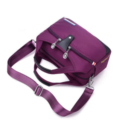 Women's Oxford Cloth Hand-held One-shoulder Bag