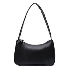 Retro Solid Totes Bags Leather Shoulder Underarm Bag