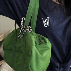 Women's Retro Shoulder Bag Foreign Style Large Capacity Travel Tote