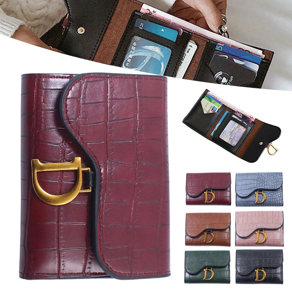 Women's Retro Short Wallet for Shopping