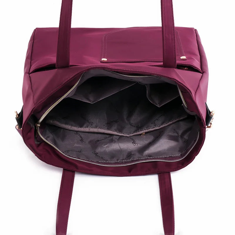 Women's Nylon Messenger Bag Crossbody Large Handbag