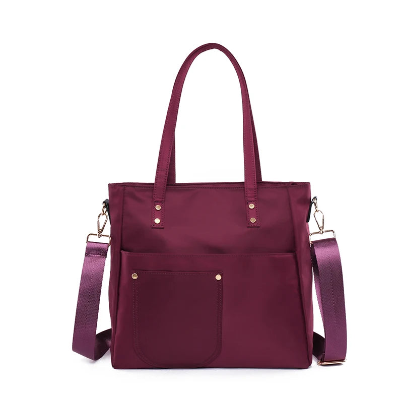 Women's Nylon Messenger Bag Crossbody Large Handbag
