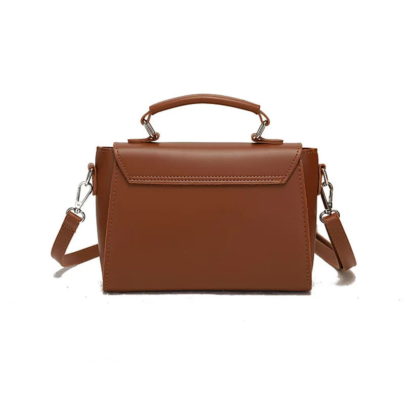 Women's Small Square Bag College Style Shoulder Handbag