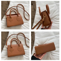 Women's Shoulder Bag PU Leather Tote Crossbody Bag