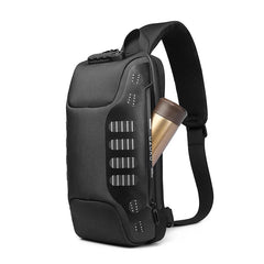 Anti-theft Shoulder Crossbody Messenger Chest Bag USB Sling Bag