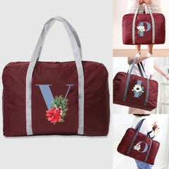 Nylon Foldable Travel Bags Large Capacity Luggage Waterproof
