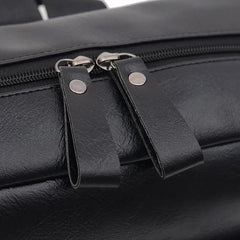 PU Leather Travel School Backpacks Women Men Casual Handbag Teenager Stude