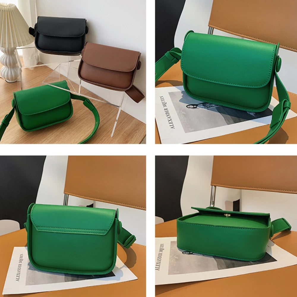 Retro Women's Tote Shoulder Bag Crossbody Bags PU Leather Handbags