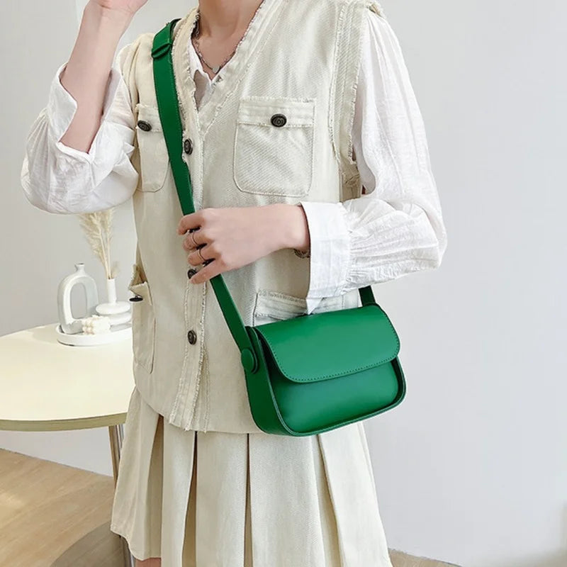 Retro Casual Women's Tote Shoulder Bag Texture Crossbody Handbag