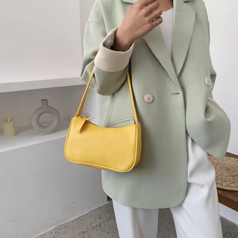 Vintage Handbag Female Small Subaxillary Bags Casual Retro Mini Shoulder Bag