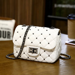 Diamond Chain Mini Crossbody Bag European American Style