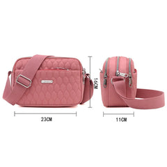 Small Messenger Bag Women Lingge Embroidery Camera Female Ladies Shoulder Crossb