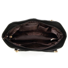 Large PU Leather Tote Bag for Women